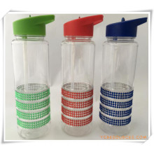 Кубок соломы бутылки воды для Выдвиженческих подарков (HA09036)